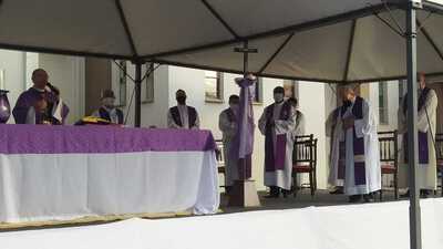 Missa de 7Âº dia de falecimento do Padre Aleixo foi presidida pelo Bispo Dom Amilton